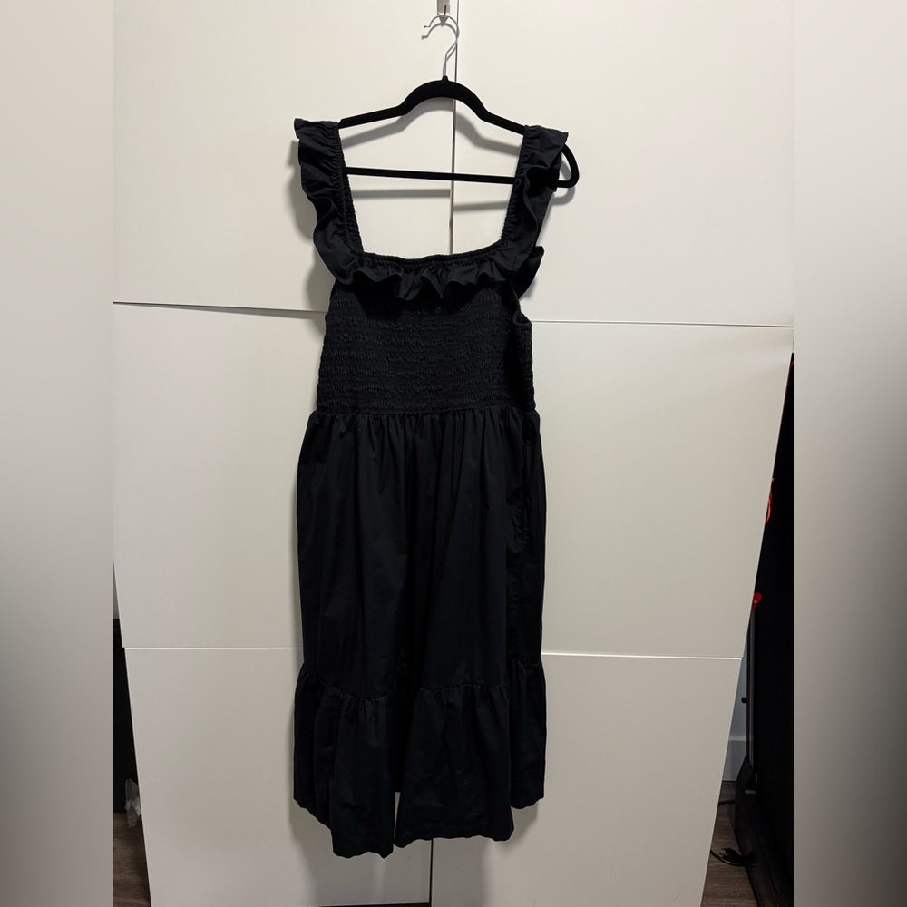 GAP Ruffle Neck Midi Dress - Picture 2 of 6